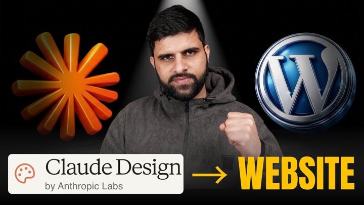 Thumbnail: Claude Design + Claude Code = $2,000 WordPress Website in 9 Minutes